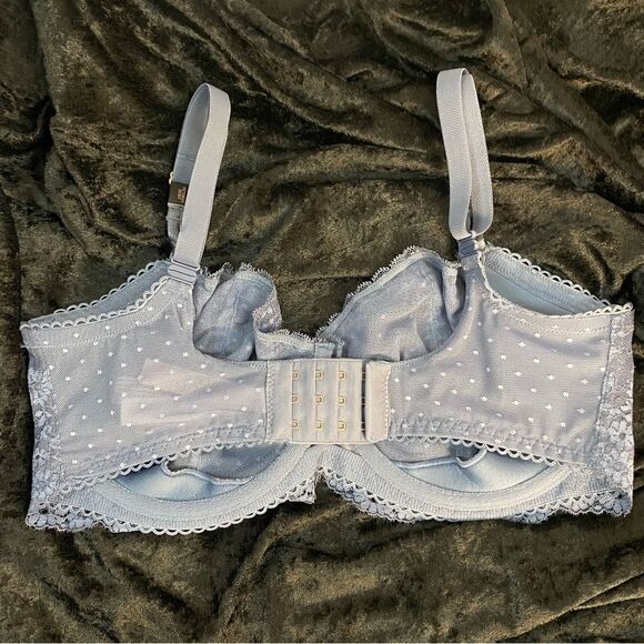 Victoria’s Secret 34DDD Bra NWT Dream Angels VS Push up without padding Blue - Picture 3 of 8